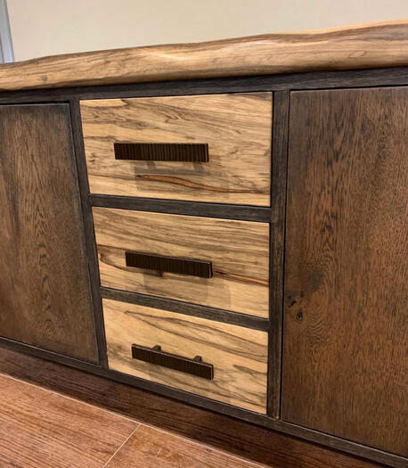Black Limba Drawers