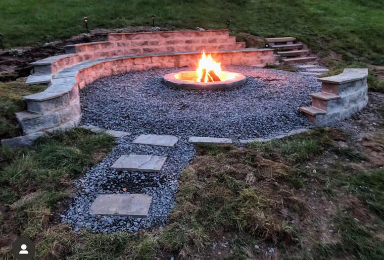 Outdoor Fire Setting